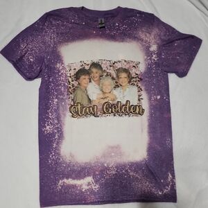 Purple Stay Golden Kids T-Shirt